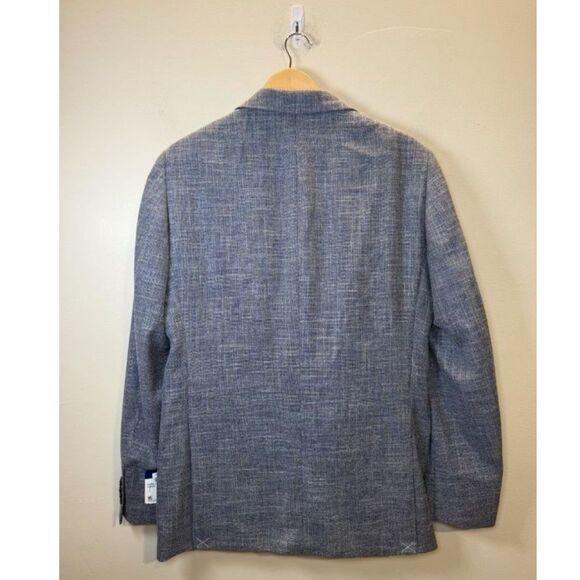 Tommy Hilfiger Conrad Men’s 38R Blue Modern Fit Textured Blazer NWT - Picture 10 of 10